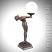 Outstretched Lady Table Lamp from Davoluce Lighting - Beautiful, sophisticated table lamp inspired of Art Deco style